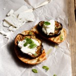 Roasted Eggplant Bruchetta