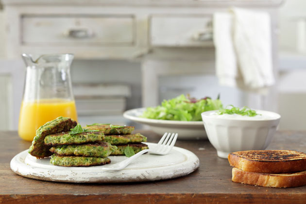 pea fritters